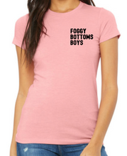 Load image into Gallery viewer, PREORDER Women's Foggy Bottoms Boys Ambassador Tee-Pink
