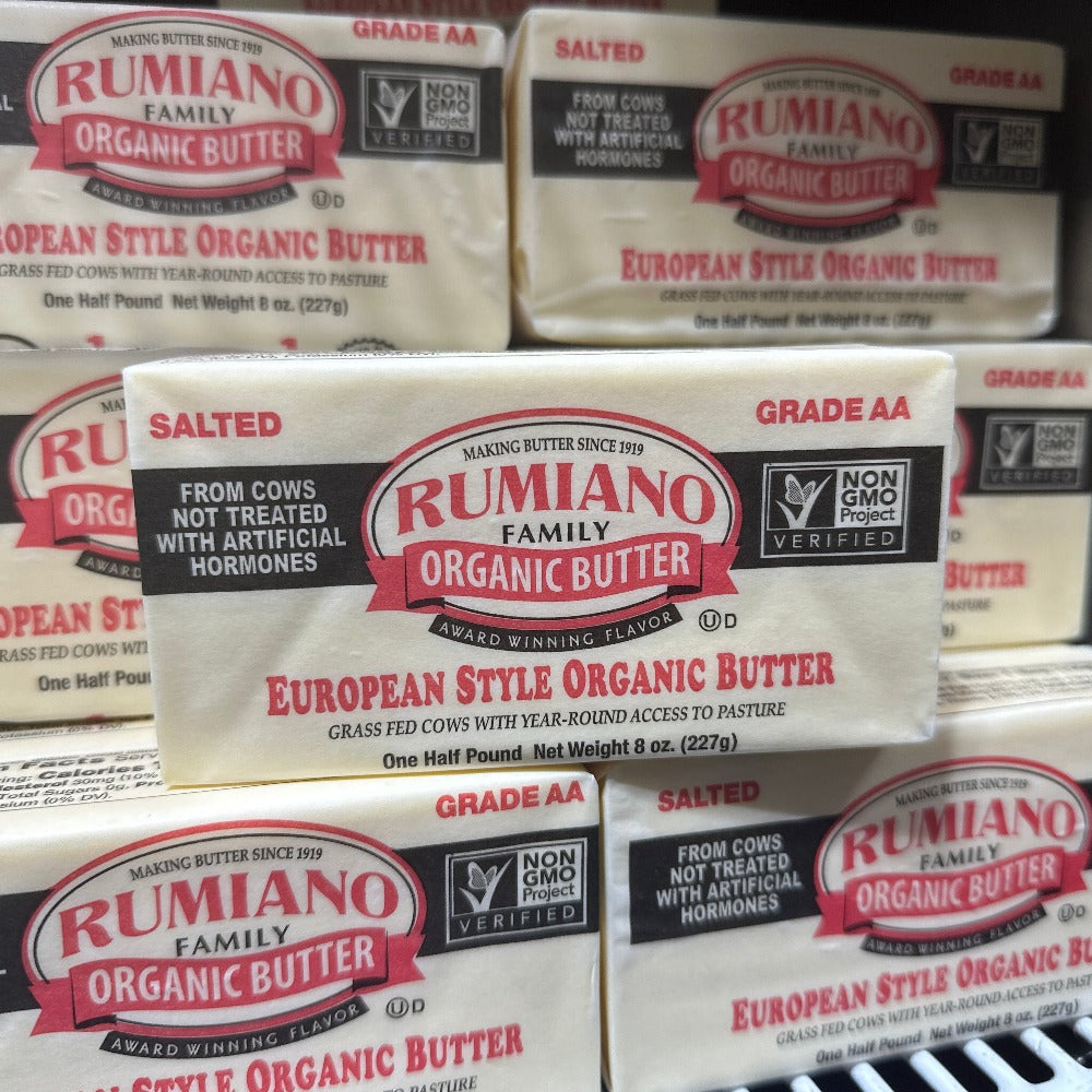 Rumiano Organic Butter – Foggy Bottoms Boys