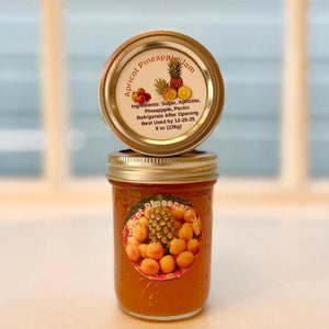 Jar of Apricot Pineapple Jam