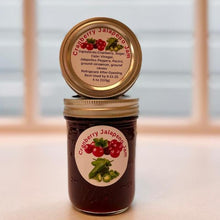 Load image into Gallery viewer, Jar of Cranberry Jalapeno Jam
