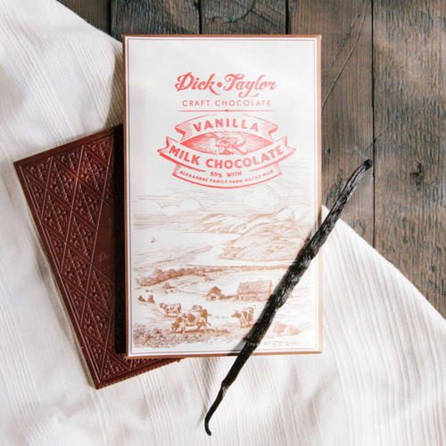Dick Taylor Vanilla Milk Chocolate Bar