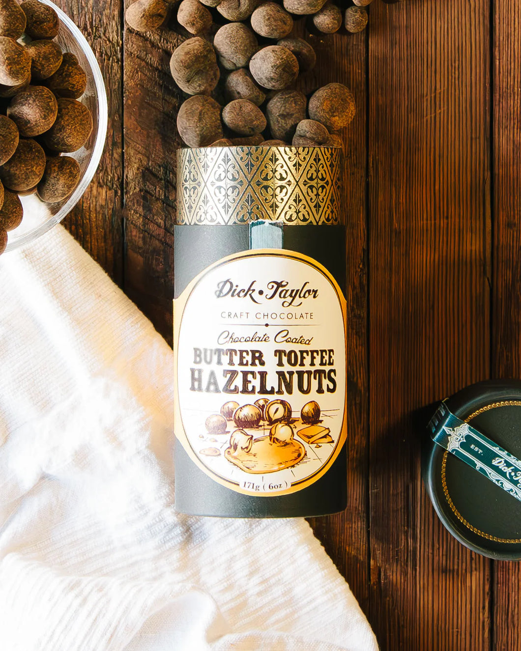 Dick Taylor Chocolate Butter Toffee Hazelnuts