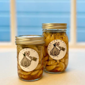 Jar of Pickled Garlic