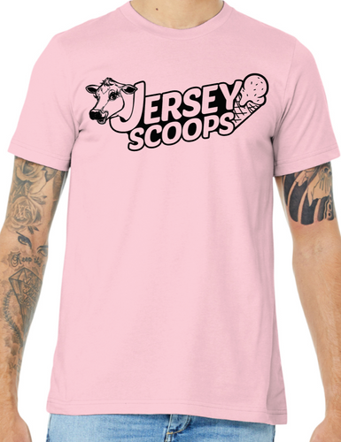 Jersey Scoops Tee - Pink