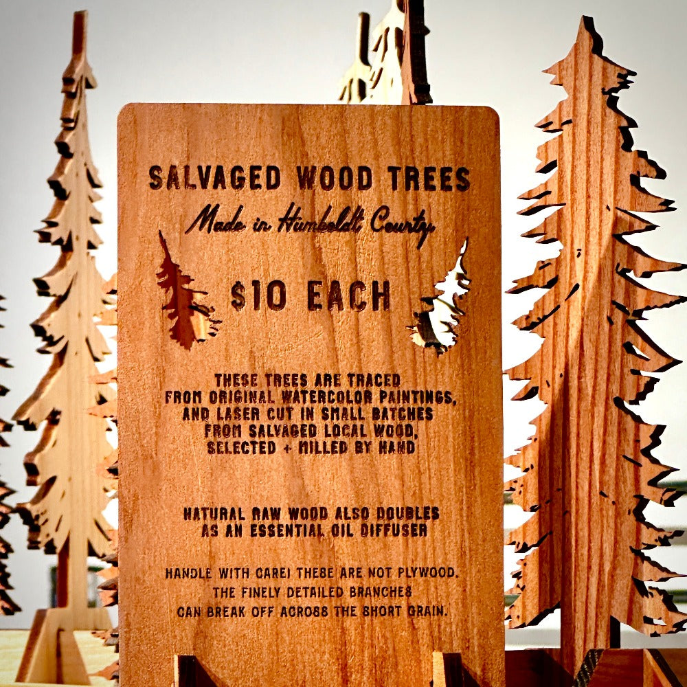 Salvage Wood Tree Oil Diffuser