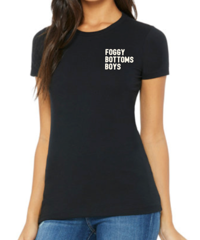PREORDER Women's Foggy Bottoms Boys Ambassador Tee-Black
