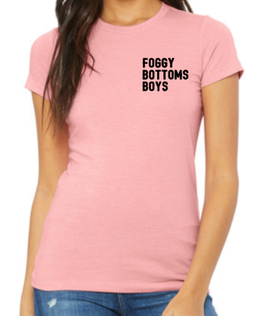 PREORDER Women's Foggy Bottoms Boys Ambassador Tee-Pink