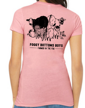 Load image into Gallery viewer, PREORDER Women&#39;s Foggy Bottoms Boys Ambassador Tee-Pink