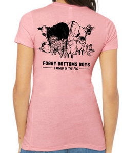 PREORDER Women's Foggy Bottoms Boys Ambassador Tee-Pink