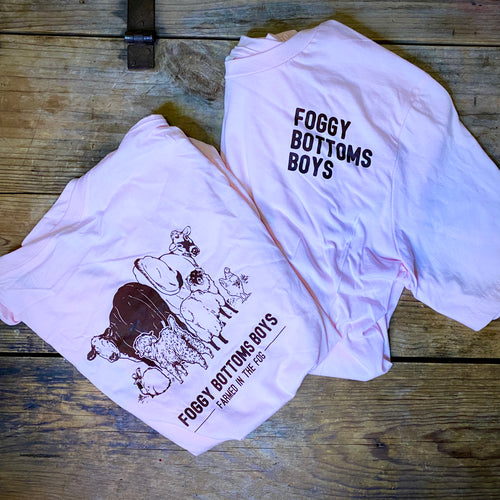 Foggy Bottoms Boys Ambassador Tee - Pink