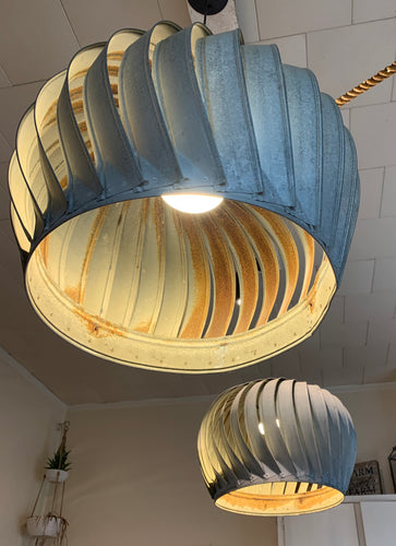 Vintage Pendant Turbine Light